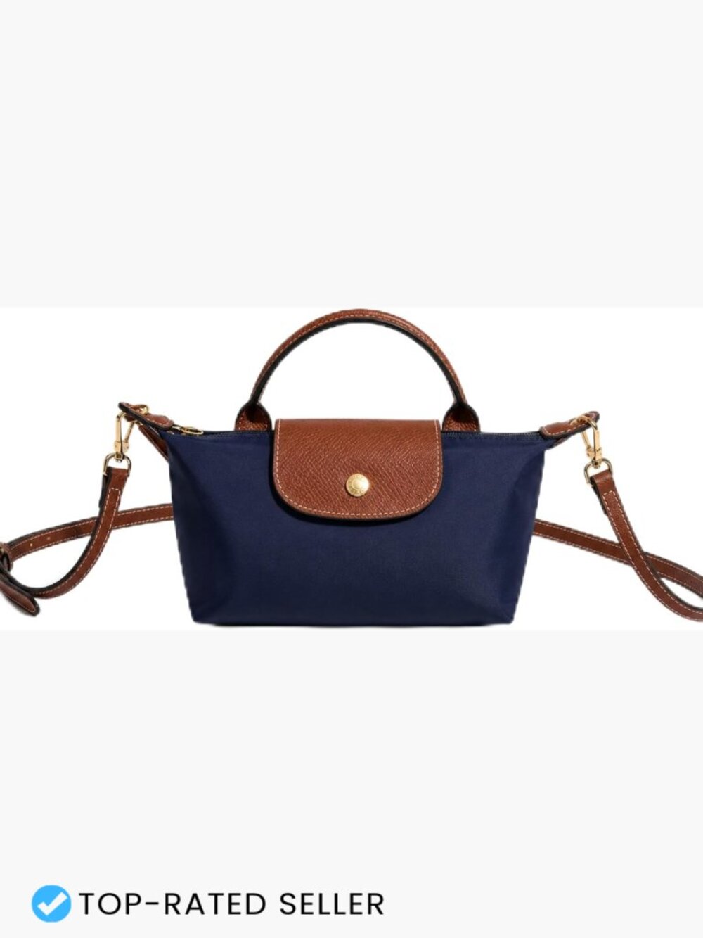 Mini Crossbody Bag Chic Minimal Satchel Adjustable Strap Everyday Purse